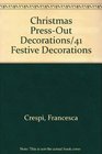 Christmas PressOut Decorations/41 Festive Decorations