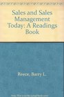 Sales and Sales Management Today A Readings Book