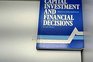 Capital investment and financial decisions