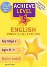English Level 5 Practice Questions