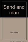Sand and man