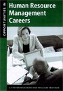 Opportunities In Human Resource Management Careers