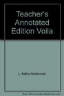 Teacher's Annotated Edition Voila
