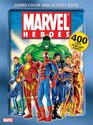 Marvel Heroes Jumbo Color  Activity Book