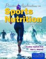 Practical Applications In Sports Nutrition