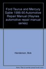 Ford Taurus  Mercury Sable 1986 thru 1990 Automotive Repair Manual