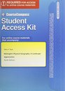 CourseCompass Student Access Code Card for McKnight's Physical Geography A Landscape Appreciation