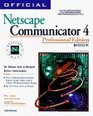 Official Netscape Communicator 4 Professional Edition Book