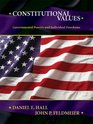 Constitutional Values Governmental Power and Individual Freedoms