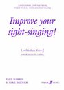 Improve Your SightSinging  Intermediate Low / Medium Treble
