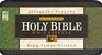 Scourby King James Version Bible Dramatized Black Nylon Case