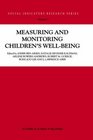 Measuring and Monitoring Children's WellBeing