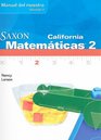 California Saxon Matematicas 2 Volumen 1