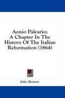 Aonio Paleario A Chapter In The History Of The Italian Reformation