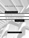 Simplified Engineering for Architects and Builders Study Manual 9th Edition
