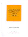 Legal Research  Citation Legal Citation Exercises
