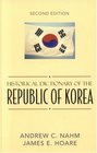 Historical Dictionary of the Republic of Korea