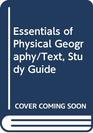 Essentials of Physical Geography/Text Study Guide
