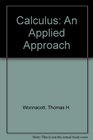 Calculus An Applied Approach