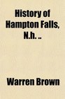 History of Hampton Falls Nh
