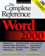 Word 2000 The Complete Reference
