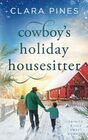 Cowboy's Holiday Housesitter Trinity Falls Sweet Romance  Book 8