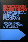 Expectation States Theory A Theoretical Research Program