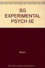 Experimental Psychology Study Guide For Myers And Hansen's