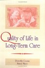 Quality of Life in LongTerm Care