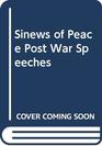 Sinews of Peace Post War Speeches