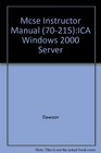 Mcse Instructor Manual ICA Windows 2000 Server