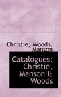 Catalogues Christie Manson  Woods