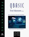 QBasic Using Subprograms 2nd Edition