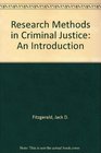 Research Methods in Criminal Justice An Introduction