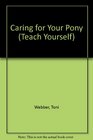 Caring for Your Pony