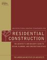 Architectural Graphic Standards for Residential Construction (Ramsey/Sleeper Architectural Graphic Standards)