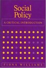 Social Policy A Critical Introduction  Issues of Race Gender and Class