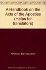 A Handbook on the Acts of the Apostles