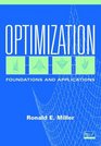Optimization Foundations and Application