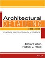 Architectural Detailing Function Constructibility Aesthetics
