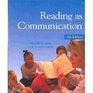 Reading As Communication