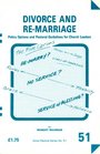 Divorce and ReMarriage Policy Options and Pastoral Guidelines for Church Leaders