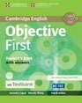 Objective First Student's Book with Answers with CDROM with Testbank