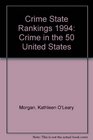 Crime State Rankings 1994 Crime in the 50 United States
