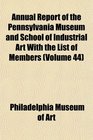 Annual Report of the Pennsylvania Museum and School of Industrial Art With the List of Members
