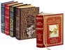 4 Volume Leatherbound Fantasy Collection  The Chronicles of Narnia Grimm's Complete Fairy Tales Hans Christian Anderson Complete Tales and Stories and The Complete Works of Lewis Carroll