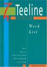 Teeline Gold Word List Word List
