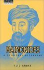 Maimonides  A Spiritual Biography