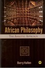 African Philosophy The Analytic Approach
