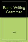 Basic Writing Grammar
